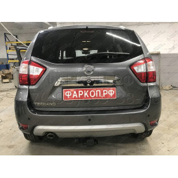 FA 0170-E Бизон Фаркоп на Renault Duster 2010-2021, Nissan Terrano 2014-2022, Renault Kaptur 2016-2022 без подрезки бампера. Тип шара: E (легкосъемный шар под квадрат). Нагрузки: 2500/