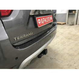 FA 0170-E Бизон Фаркоп на Renault Duster 2010-2021, Nissan Terrano 2014-2022, Renault Kaptur 2016-2022 без подрезки бампера. Тип шара: E (легкосъемный шар под квадрат). Нагрузки: 2500/