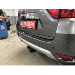 FA 0170-E Бизон Фаркоп на Renault Duster 2010-2021, Nissan Terrano 2014-2022, Renault Kaptur 2016-2022 без подрезки бампера. Тип шара: E (легкосъемный шар под квадрат). Нагрузки: 2500/