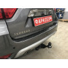 FA 0170-E Бизон Фаркоп на Renault Duster 2010-2021, Nissan Terrano 2014-2022, Renault Kaptur 2016-2022 без подрезки бампера. Тип шара: E (легкосъемный шар под квадрат). Нагрузки: 2500/100 кг. Не комплектуется электрикой