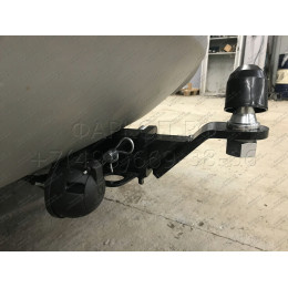 FA 0170-E Бизон Фаркоп на Renault Duster 2010-2021, Nissan Terrano 2014-2022, Renault Kaptur 2016-2022 без подрезки бампера. Тип шара: E (легкосъемный шар под квадрат). Нагрузки: 2500/