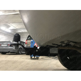 FA 0170-E Бизон Фаркоп на Renault Duster 2010-2021, Nissan Terrano 2014-2022, Renault Kaptur 2016-2022 без подрезки бампера. Тип шара: E (легкосъемный шар под квадрат). Нагрузки: 2500/