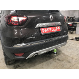 FA 0170-E Бизон Фаркоп на Renault Duster 2010-2021, Nissan Terrano 2014-2022, Renault Kaptur 2016-2022 без подрезки бампера. Тип шара: E (легкосъемный шар под квадрат). Нагрузки: 2500/