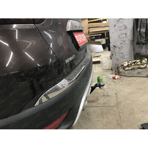 FA 0170-E Бизон Фаркоп на Renault Duster 2010-2021, Nissan Terrano 2014-2022, Renault Kaptur 2016-2022 без подрезки бампера. Тип шара: E (легкосъемный шар под квадрат). Нагрузки: 2500/100 кг. Не комплектуется электрикой