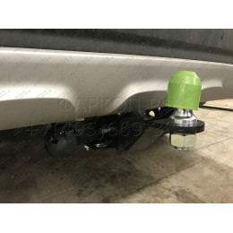 FA 0170-E Бизон Фаркоп на Renault Duster 2010-2021, Nissan Terrano 2014-2022, Renault Kaptur 2016-2022 без подрезки бампера. Тип шара: E (легкосъемный шар под квадрат). Нагрузки: 2500/