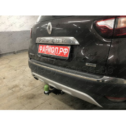 FA 0170-E Бизон Фаркоп на Renault Duster 2010-2021, Nissan Terrano 2014-2022, Renault Kaptur 2016-2022 без подрезки бампера. Тип шара: E (легкосъемный шар под квадрат). Нагрузки: 2500/