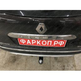 FA 0170-E Бизон Фаркоп на Renault Duster 2010-2021, Nissan Terrano 2014-2022, Renault Kaptur 2016-2022 без подрезки бампера. Тип шара: E (легкосъемный шар под квадрат). Нагрузки: 2500/