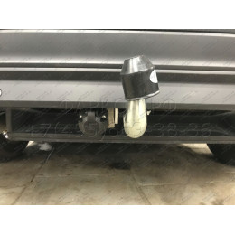 V069A GALIA Полностью оцинкованный фаркоп на Volkswagen Tiguan 2007-2016, Tiguan 2 2016-2024, Audi Q3 2011-2019, 2019-2025, SEAT Tarraco 2018-2024. Тип шара: A. Невидимый вырез бампера. Нагруз