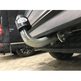 V069A GALIA Полностью оцинкованный фаркоп на Volkswagen Tiguan 2007-2016, Tiguan 2 2016-2024, Audi Q3 2011-2019, 2019-2025, SEAT Tarraco 2018-2024. Тип шара: A. Невидимый вырез бампера. Нагруз