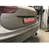 V069A GALIA Полностью оцинкованный фаркоп на Volkswagen Tiguan 2007-2016, Tiguan 2 2016-2024, Audi Q3 2011-2019, 2019-2025, SEAT Tarraco 2018-2024. Тип шара: A. Невидимый вырез бампера. Нагрузки: 2500/140 кг, масса фаркопа 15,1 кг