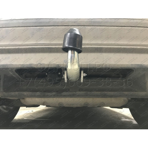 V069A GALIA Полностью оцинкованный фаркоп на Volkswagen Tiguan 2007-2016, Tiguan 2 2016-2024, Audi Q3 2011-2019, 2019-2025, SEAT Tarraco 2018-2024. Тип шара: A. Невидимый вырез бампера. Нагрузки: 2500/140 кг, масса фаркопа 15,1 кг
