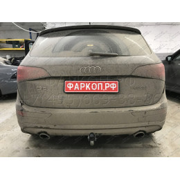 A046C GALIA Полностью оцинкованный фаркоп на Audi Q5 2008-2016. Подрозетник убирается за бампер. Тип шара: C (горизонтальный съемный). Невидимый вырез ба