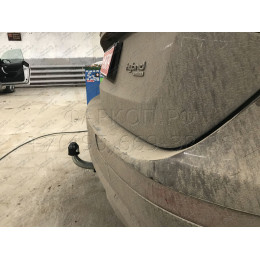 A046C GALIA Полностью оцинкованный фаркоп на Audi Q5 2008-2016. Подрозетник убирается за бампер. Тип шара: C (горизонтальный съемный). Невидимый вырез ба