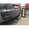 4166-A ORIS Фаркоп на Mitsubishi Pajero Sport 2 2008-2016, Mitsubishi Pajero Sport 3 2016-2021 без выреза в бампере. Тип шара: A. Нагрузки: 2500/100 кг, масса фаркопа 20,5 кг (без электрики в комплекте)