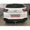90906-A MOTODOR Фаркоп с оцинкованным шаром на Hyundai Creta 2016-2021, 2021-2022, Solaris HC 2024- без выреза в бампере. Тип шара: A. Нагрузки: 1300/75 кг, масса фаркопа 15,1 кг (без электрики в комплекте)
