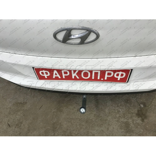 90906-A MOTODOR Фаркоп с оцинкованным шаром на Hyundai Creta 2016-2021, 2021-2022, Solaris HC 2024- без выреза в бампере. Тип шара: A. Нагрузки: 1300/75 кг, масса фаркопа 15,1 кг (без электрики в комплекте)