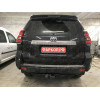 FA 0602-E Бизон Фаркоп на Toyota Land Cruiser Prado 150 2009-2023, Toyota Land Cruiser Prado 120 2002-2010 без подрезки бампера. Тип шара: E (легкосъемный шар под квадрат). Нагрузки: 3300/120 кг. Не комплектуется электрикой