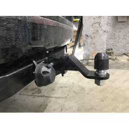 FA 0602-E Бизон Фаркоп на Toyota Land Cruiser Prado 150 2009-2023, Toyota Land Cruiser Prado 120 2002-2010 без подрезки бампера. Тип шара: E (легкосъемный шар под квадрат). Нагрузки: 3