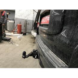 FA 0602-E Бизон Фаркоп на Toyota Land Cruiser Prado 150 2009-2023, Toyota Land Cruiser Prado 120 2002-2010 без подрезки бампера. Тип шара: E (легкосъемный шар под квадрат). Нагрузки: 3