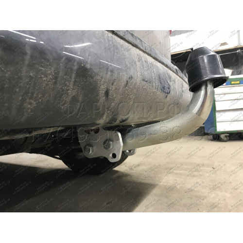 C072A GALIA Полностью оцинкованный фаркоп на Citroen Spacetourer 2016-, Peugeot Traveller 2016-, Citroen Jumpy 2016-, Peugeot Expert 2016-, Toyota Proace 2016-, Opel Zafira LIfe 2019-, Opel Vivaro 2019-, FIAT Scudo 2022-, FIAT Ulysse 2022-, Citroen Dispat
