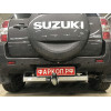 S114A GALIA Полностью оцинкованный фаркоп на Suzuki Grand Vitara 3 двери 2005-2016. Тип шара: A. Установка без снятия и выреза бампера. Нагрузки: 1800/90 кг, масса фаркопа 15,32 кг