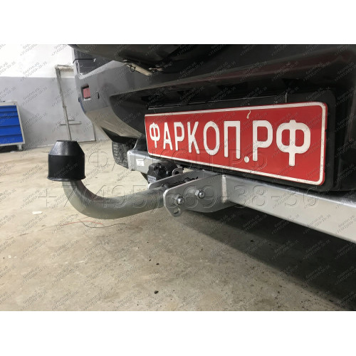 S114A GALIA Полностью оцинкованный фаркоп на Suzuki Grand Vitara 3 двери 2005-2016. Тип шара: A. Установка без снятия и выреза бампера. Нагрузки: 1800/90 кг, масса фаркопа 15,32 кг
