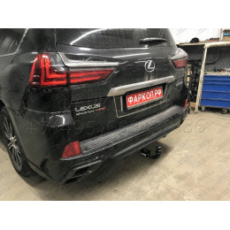 T-172 STEINHOF Фаркоп на Toyota Land Cruiser 200 2008-2021, Lexus LX 2008-2021. Требуется подрезка бампера. Тип шара: AV (вертикальное быстросъемное крепление шара на ключ