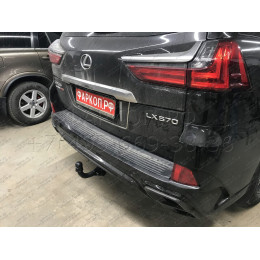 T-172 STEINHOF Фаркоп на Toyota Land Cruiser 200 2008-2021, Lexus LX 2008-2021. Требуется подрезка бампера. Тип шара: AV (вертикальное быстросъемное крепление шара на ключ