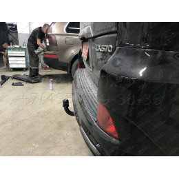T-172 STEINHOF Фаркоп на Toyota Land Cruiser 200 2008-2021, Lexus LX 2008-2021. Требуется подрезка бампера. Тип шара: AV (вертикальное быстросъемное крепление шара на ключ
