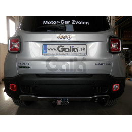 J011C GALIA Полностью оцинкованный фаркоп на Jeep Renegade 2014-, FIAT 500X 2014-, Jeep Compass 2017-. Тип шара: C (горизонтальный съемный). Требуется вырез в бампере. Нагр