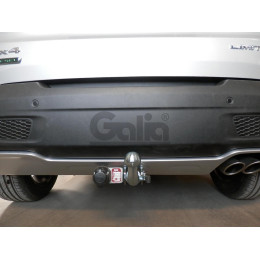 J011C GALIA Полностью оцинкованный фаркоп на Jeep Renegade 2014-, FIAT 500X 2014-, Jeep Compass 2017-. Тип шара: C (горизонтальный съемный). Требуется вырез в бампере. Нагр