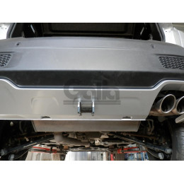 J011C GALIA Полностью оцинкованный фаркоп на Jeep Renegade 2014-, FIAT 500X 2014-, Jeep Compass 2017-. Тип шара: C (горизонтальный съемный). Требуется вырез в бампере. Нагр