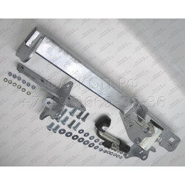 J011C GALIA Полностью оцинкованный фаркоп на Jeep Renegade 2014-, FIAT 500X 2014-, Jeep Compass 2017-. Тип шара: C (горизонтальный съемный). Требуется вырез в бампере. Нагр