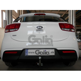 K039A GALIA Полностью оцинкованный фаркоп на Kia Rio хетчбек (европейская версия) 2017-2021. Тип шара: A. Установка без выреза бампера. Нагрузки: 1200/80 кг, м