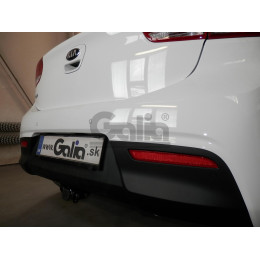 K039A GALIA Полностью оцинкованный фаркоп на Kia Rio хетчбек (европейская версия) 2017-2021. Тип шара: A. Установка без выреза бампера. Нагрузки: 1200/80 кг, м