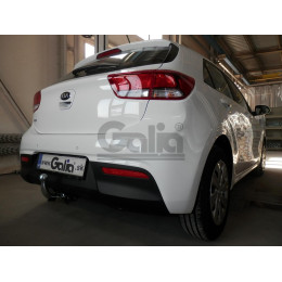 K039A GALIA Полностью оцинкованный фаркоп на Kia Rio хетчбек (европейская версия) 2017-2021. Тип шара: A. Установка без выреза бампера. Нагрузки: 1200/80 кг, м