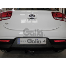 K039A GALIA Полностью оцинкованный фаркоп на Kia Rio хетчбек (европейская версия) 2017-2021. Тип шара: A. Установка без выреза бампера. Нагрузки: 1200/80 кг, м