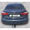 K127-A Лидер-плюс ТСУ для Kia Cerato 2013-2018 без выреза бампера. Нагрузки: 1300/75 кг, масса фаркопа 14,5 кг (без электрики в комплекте)