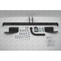 K127-A Лидер-плюс ТСУ для Kia Cerato 2013-2018 без выреза бампера. Нагрузки: 1300/75 кг, масса фаркопа 14,5 кг (без электрики в комплекте)