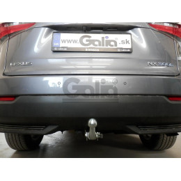 L027C GALIA Полностью оцинкованный фаркоп на Lexus NX 2014-2021. Тип шара: C (горизонтальный съемный). Невидимый вырез бампера. Нагрузки: 1500/80 кг, масса фар