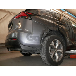 L027C GALIA Полностью оцинкованный фаркоп на Lexus NX 2014-2021. Тип шара: C (горизонтальный съемный). Невидимый вырез бампера. Нагрузки: 1500/80 кг, масса фар