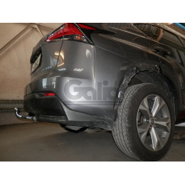 L027C GALIA Полностью оцинкованный фаркоп на Lexus NX 2014-2021. Тип шара: C (горизонтальный съемный). Невидимый вырез бампера. Нагрузки: 1500/80 кг, масса фар