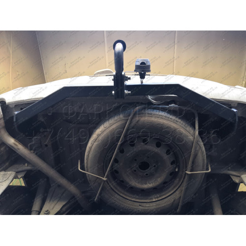 H.T62.A HALTY Фаркоп на Toyota Lite Ace Noah 1996-2001, Toyota Town Ace Noah 1996-2001, Toyota Lite Ace 1996-2007, Toyota Town Ace 1996-2007, в т.ч. Field Tourer, кроме Road Tourer, Daihatsu Delta 1996-2001 без подрезки бампера. Тип шара: A. Нагрузки: 750