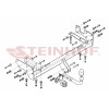 M-344 STEINHOF Фаркоп на Mitsubishi Outlander 2003-2007 без снятия и подрезки бампера. Тип шара: A. Нагрузки: 1500/75 кг, масса фаркопа 21,4 кг (без электрики в комплекте)