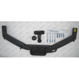 M-350 STEINHOF Фаркоп на Mitsubishi Pajero Sport I 1999-2008 без снятия и подрезки бампера. Тип шара: F. Нагрузки: 2800/100 кг, масса фаркопа 17,7 кг (без электрики в компл