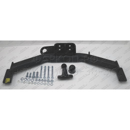 M-350 STEINHOF Фаркоп на Mitsubishi Pajero Sport I 1999-2008 без снятия и подрезки бампера. Тип шара: F. Нагрузки: 2800/100 кг, масса фаркопа 17,7 кг (без электрики в компл