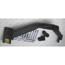 M-350 STEINHOF Фаркоп на Mitsubishi Pajero Sport I 1999-2008 без снятия и подрезки бампера. Тип шара: F. Нагрузки: 2800/100 кг, масса фаркопа 17,7 кг (без электрики в компл