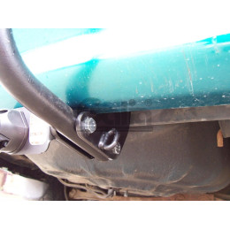 M015A GALIA Полностью оцинкованный фаркоп на Mazda 626 GE седан/хетчбек 1992-1997. Тип шара: A. Установка без снятия и выреза бампера. Нагрузки: 1700/75 кг, масс