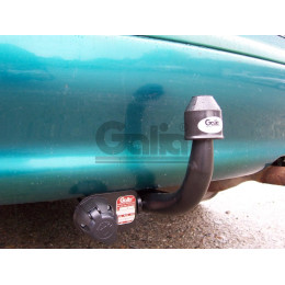 M015A GALIA Полностью оцинкованный фаркоп на Mazda 626 GE седан/хетчбек 1992-1997. Тип шара: A. Установка без снятия и выреза бампера. Нагрузки: 1700/75 кг, масс