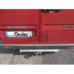 M034A GALIA Полностью оцинкованный фаркоп на Mercedes Sprinter Classic 2013-2020, Mercedes Sprinter 1995-2006, Volkswagen LT 1995-2006. Особенности: Колесная база 3550 (средняя база) и 4025 (